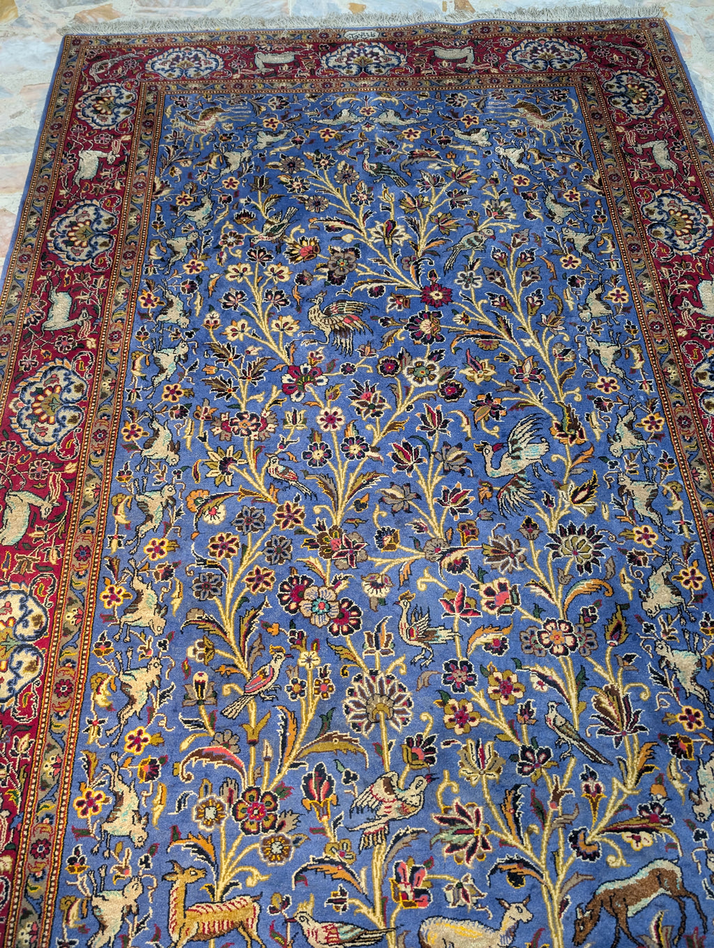 Tappeto Kashan Kork