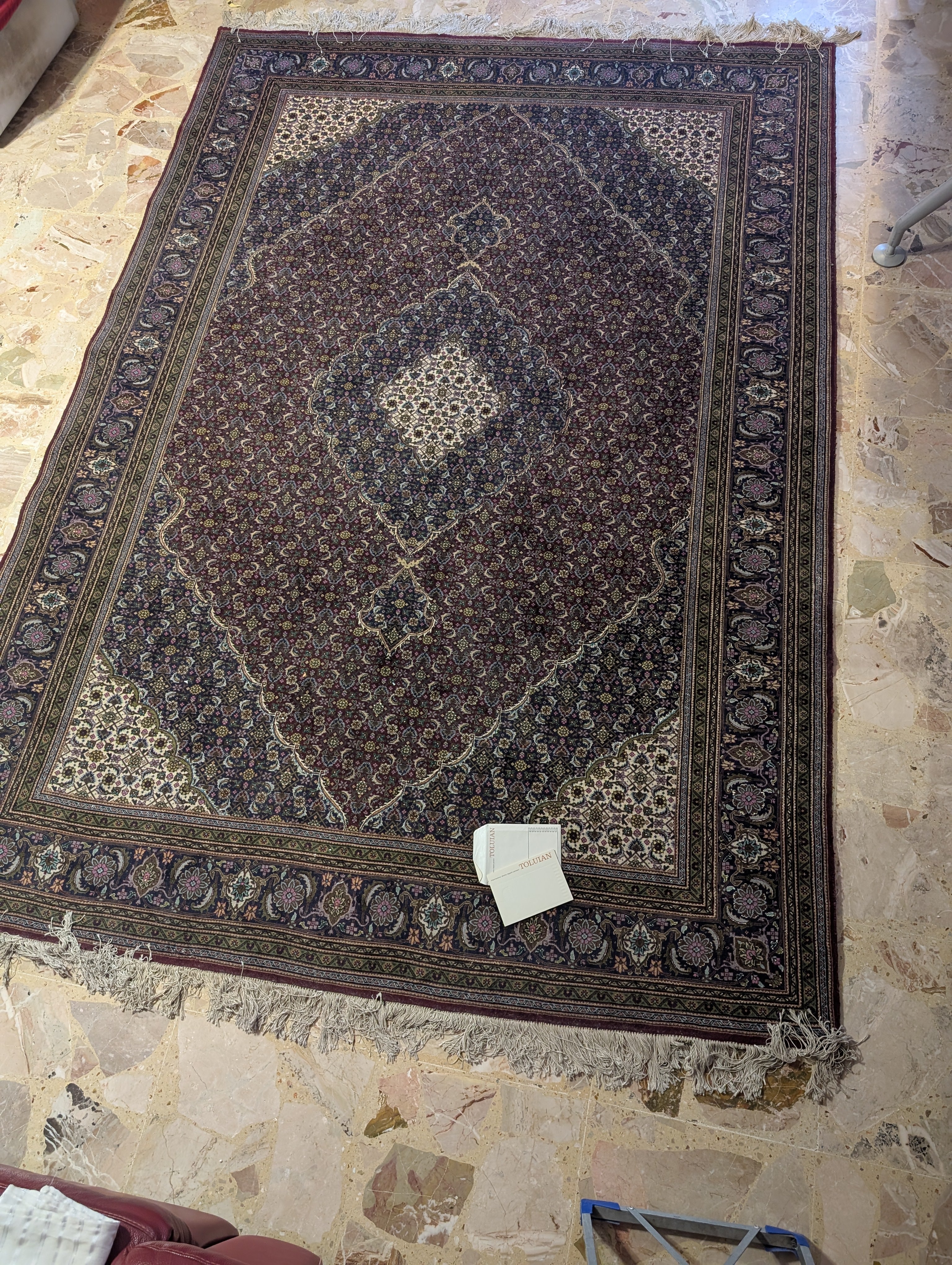 Elegante tappeto Tabriz