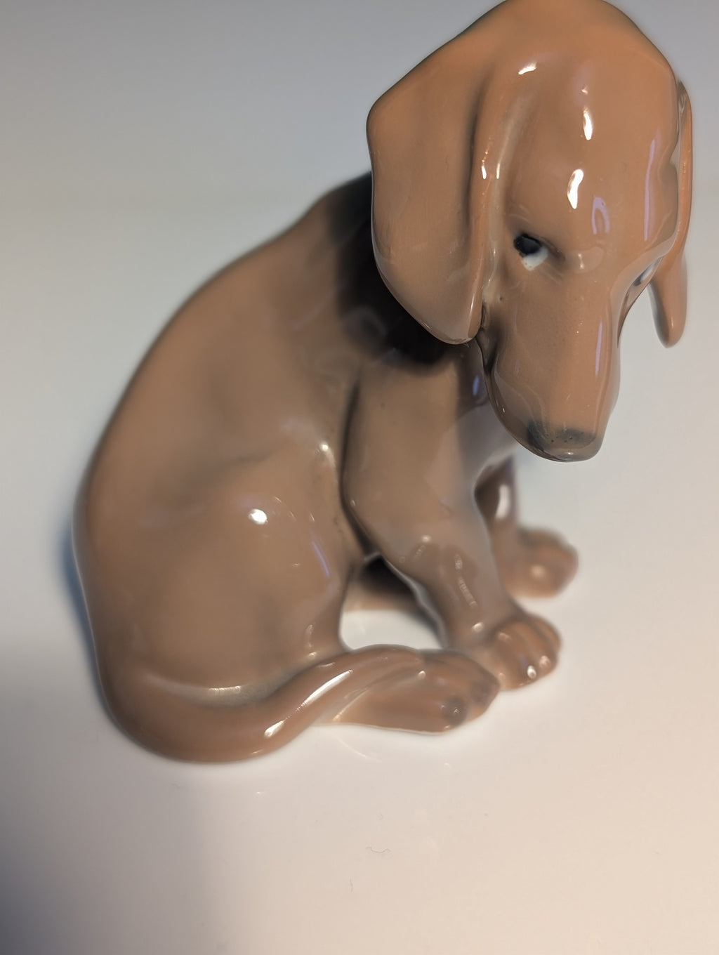 Ole con bassotto . Porcellana vintage  danese B&G