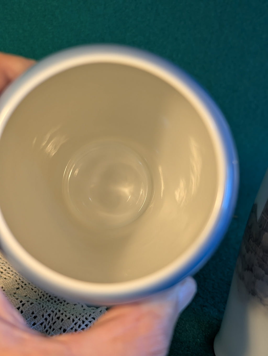 Vasetti in porcellana della Royal Copenhagen con edifici storici