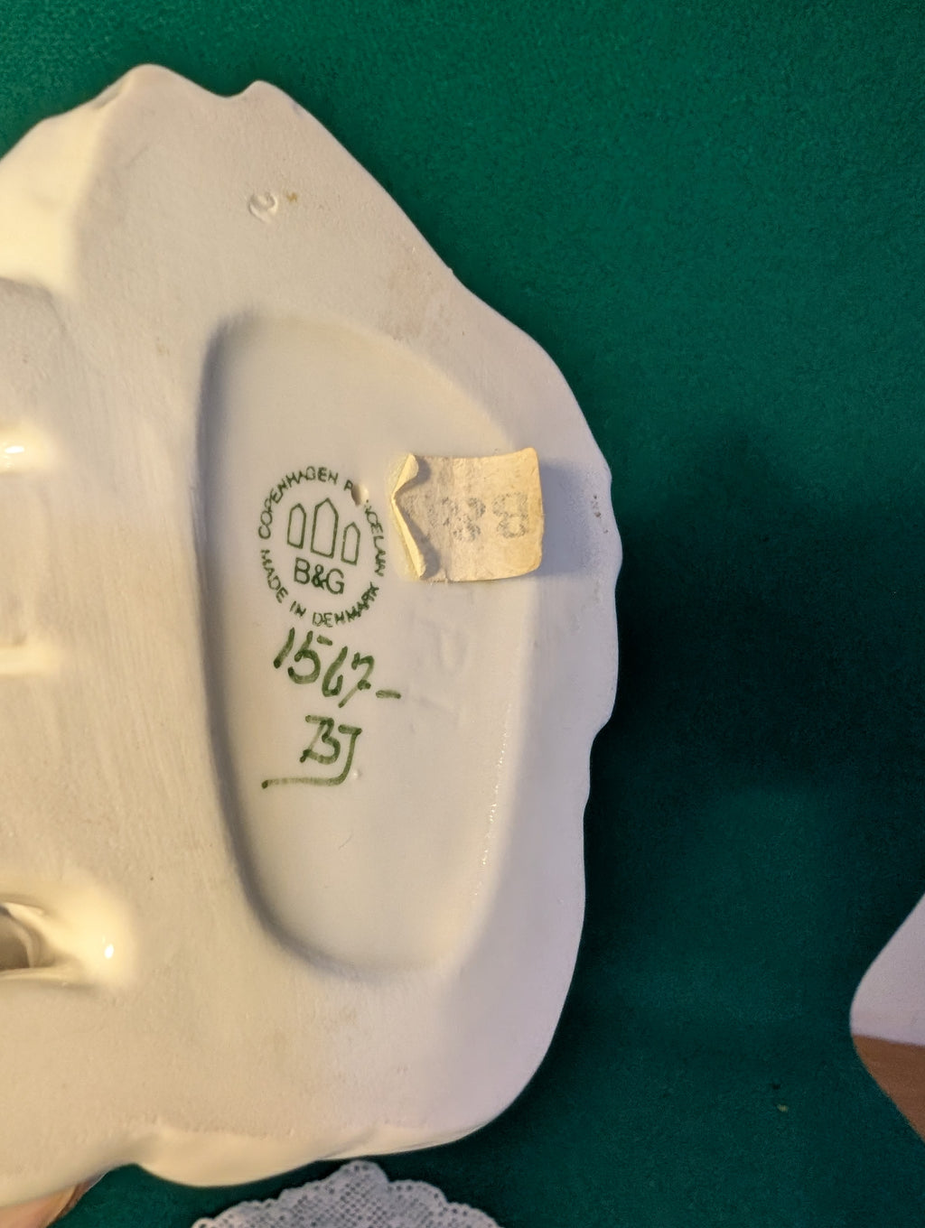 Statuina B&G Bimbi Leggono Bassotto Porcellana Danese Vintage