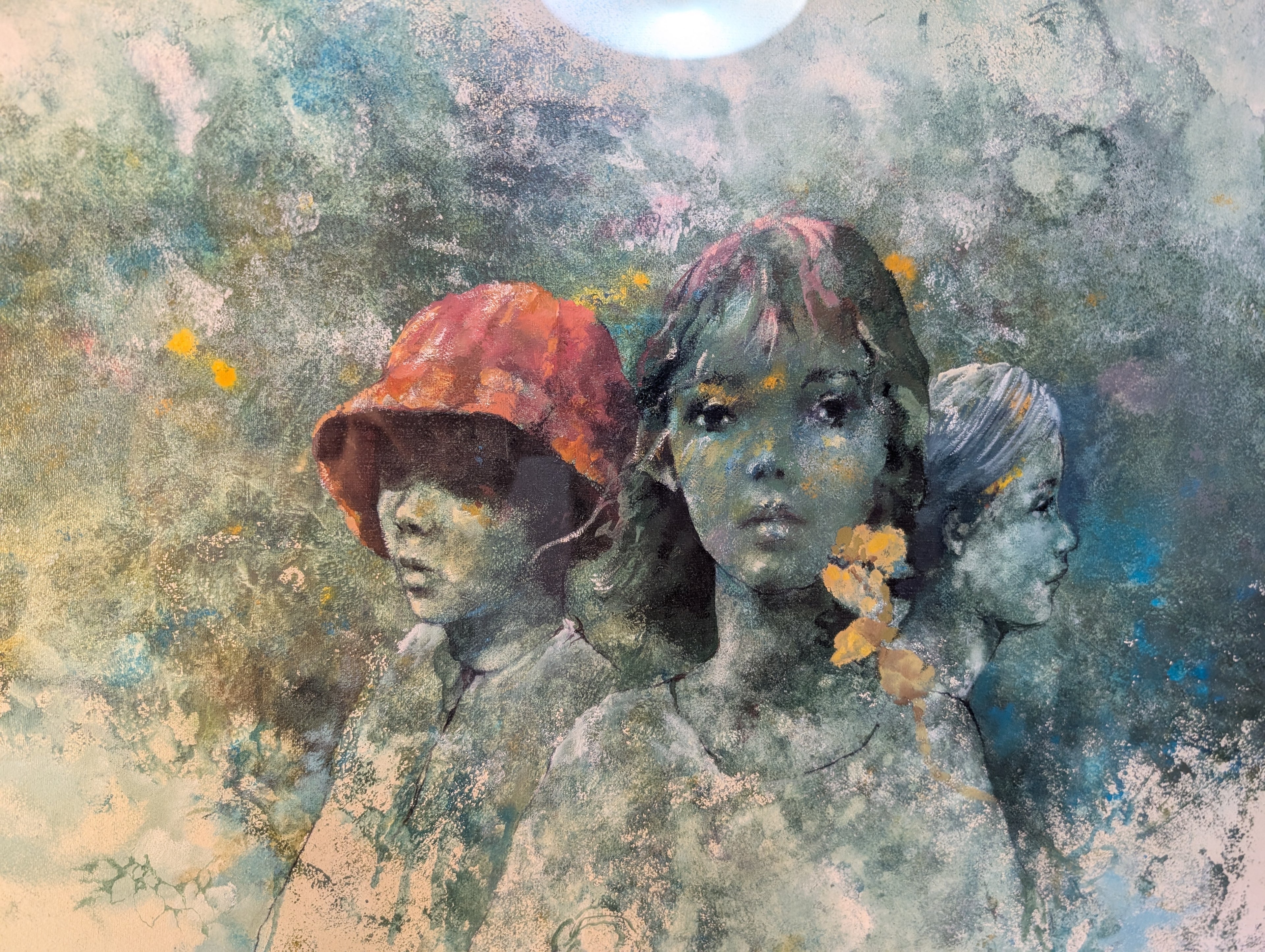 tre giovani amiche in un mondo onirico