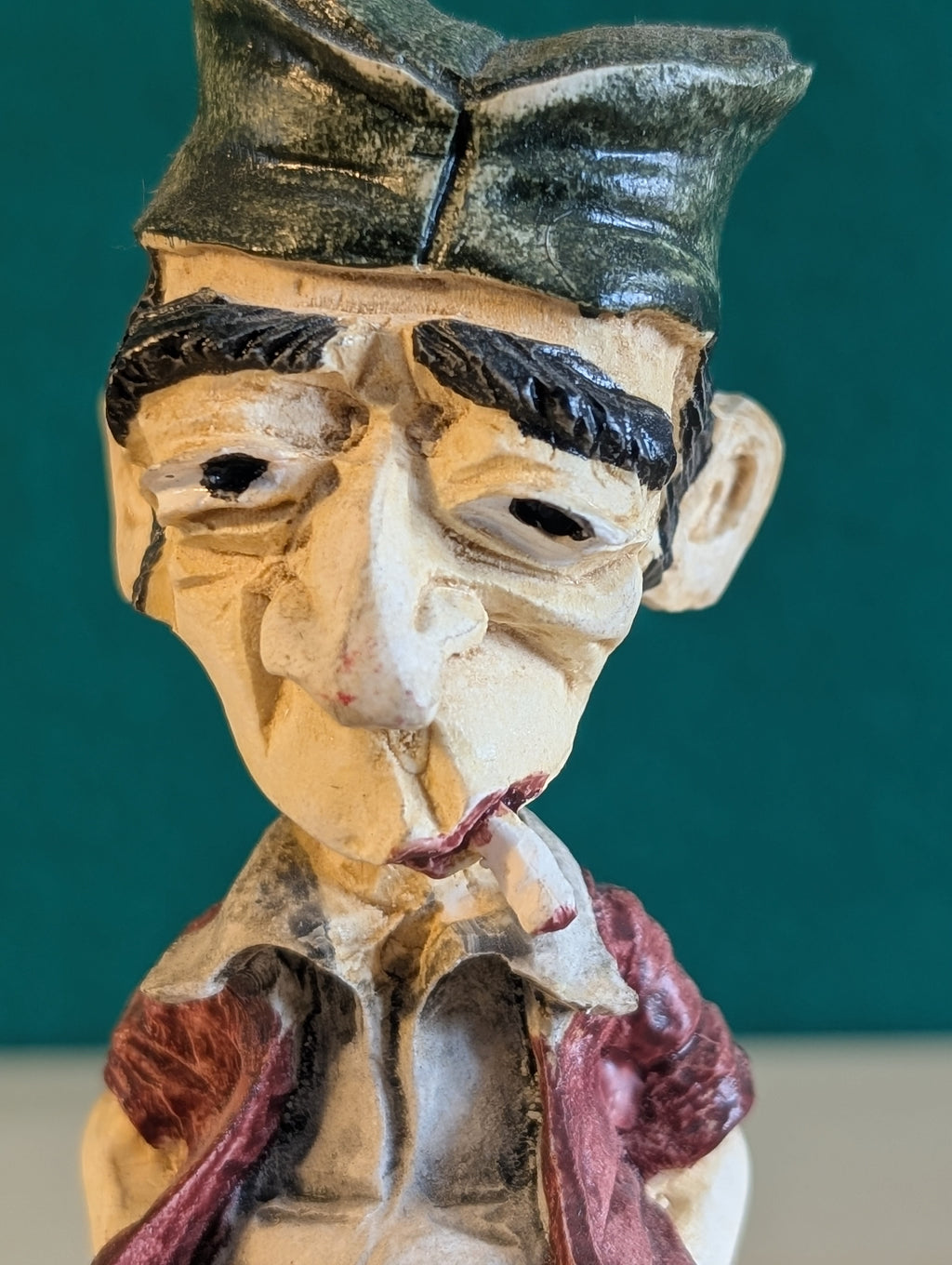 "Mile Srbijanac Statuina Folklore Serbo - Arte Popolare"