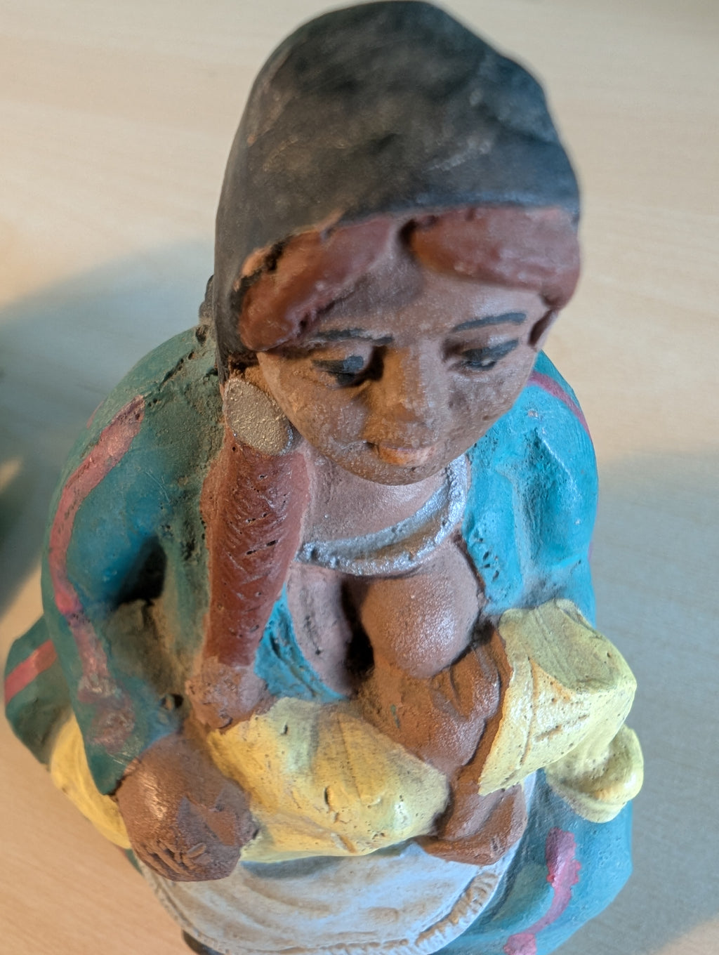 Statuette Donne Marocchine Terracotta - Artigianato Tradizionale Marocco