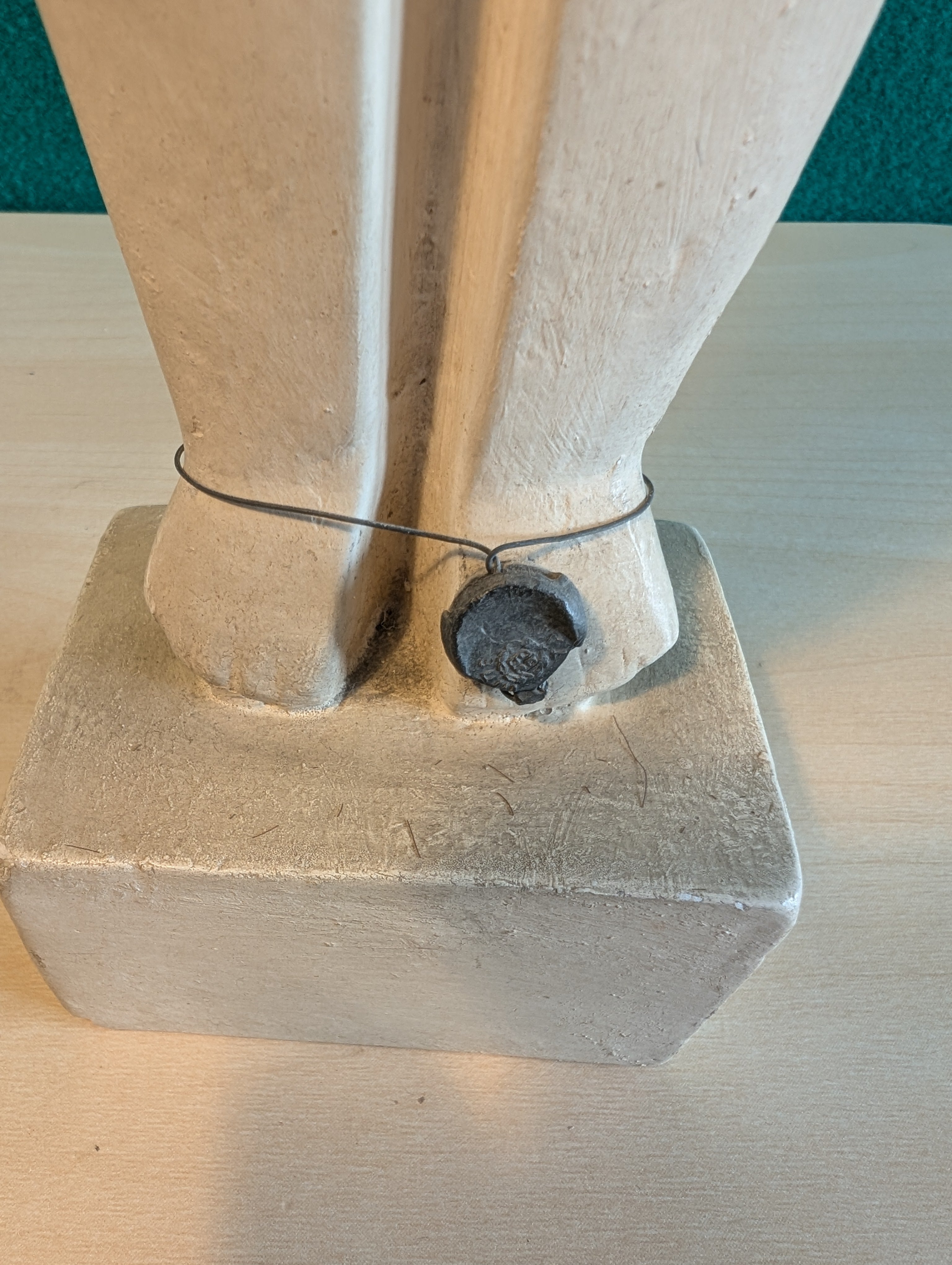 Statuetta Idolo Cicladico Originale - Replica Museo Atene 35cm