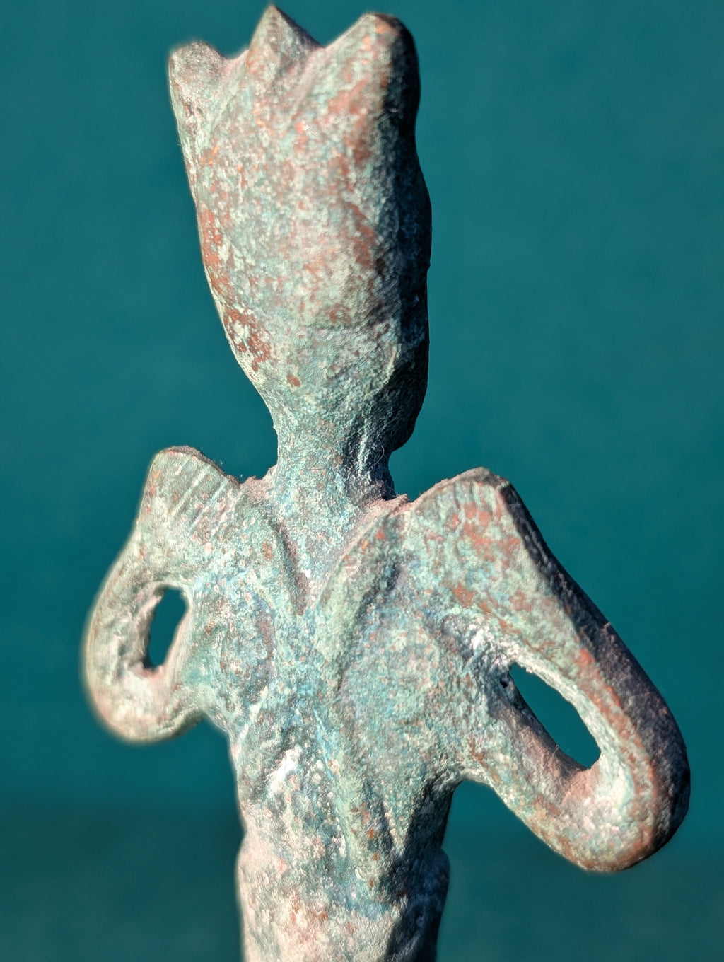 Statuetta di Guerriero  in bronzo Sardegna Nuragica