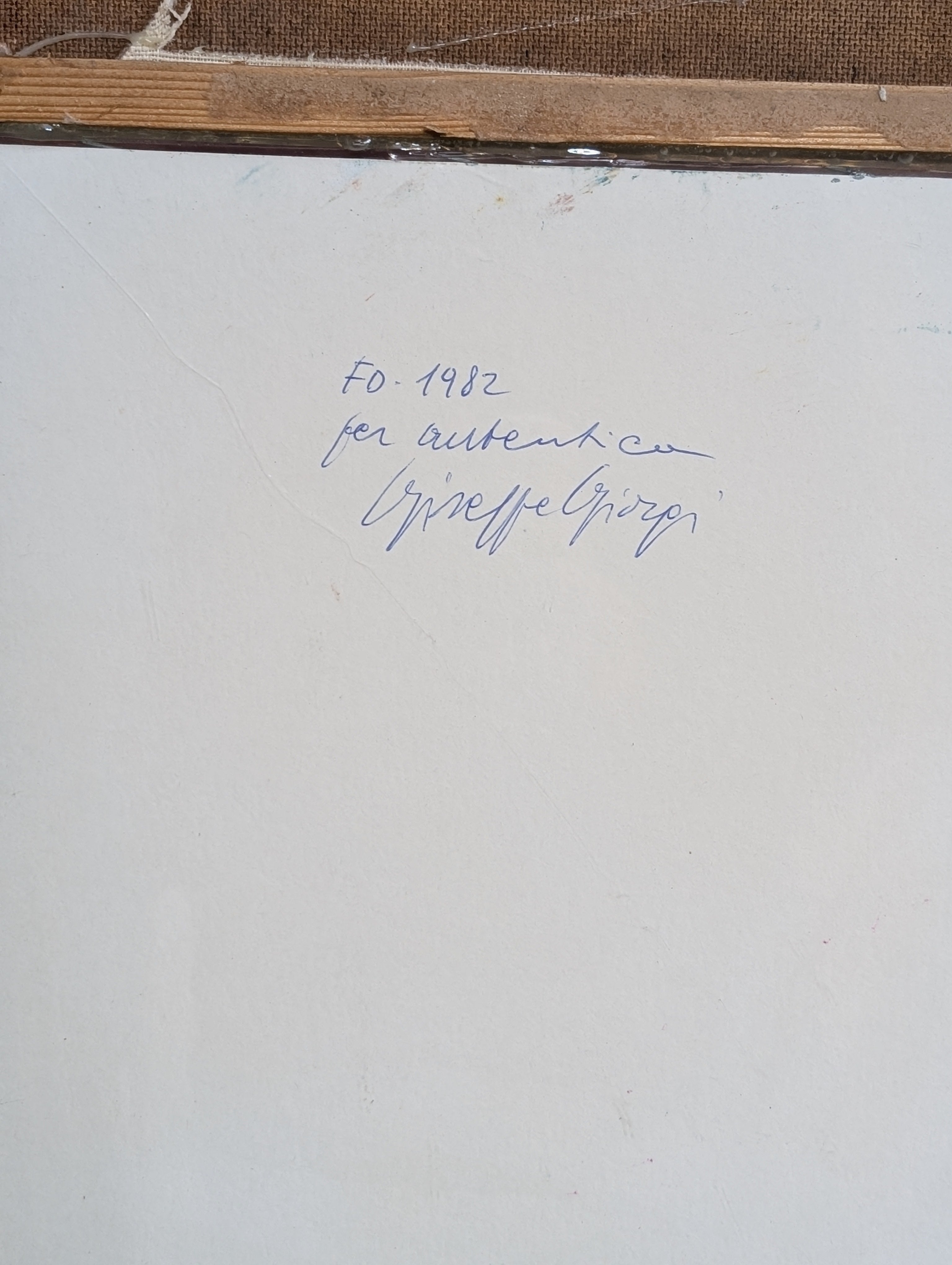 Ragazza con Sguardo Assorto – olio su tela, 30×25 cm, Giuseppe Giorgi, 1982 [VENDUTO]