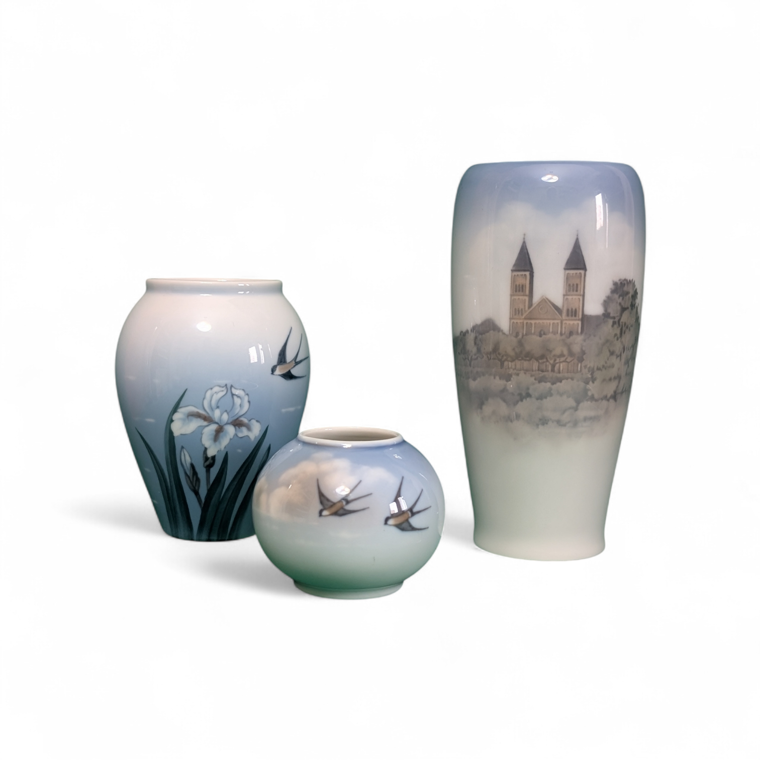 Vasetti Royal Copenhagen , composizione Vintage