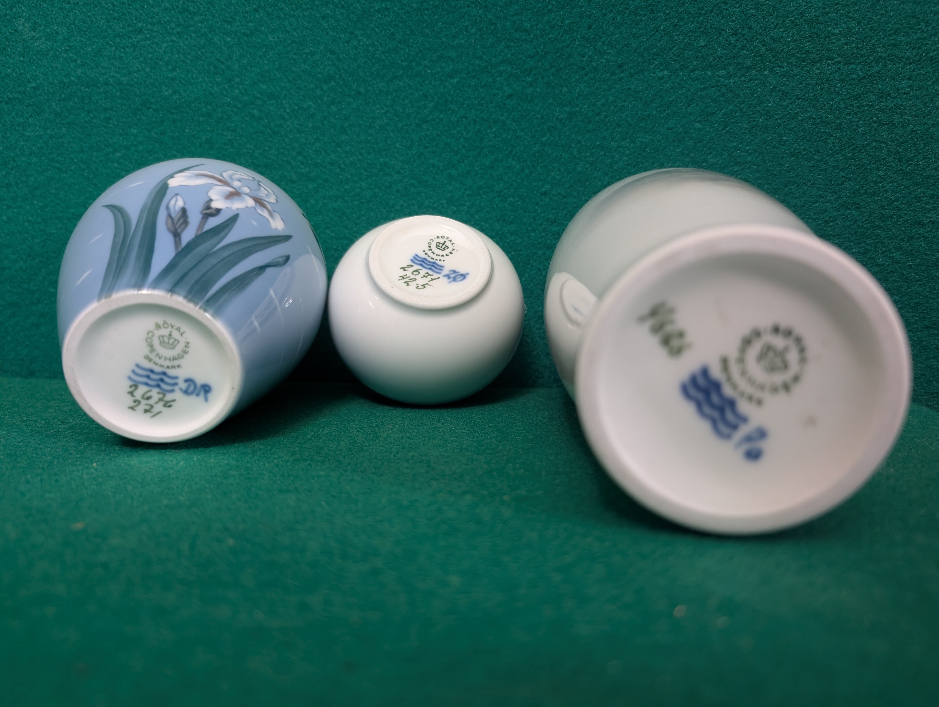 Vasetti Royal Copenhagen , composizione Vintage