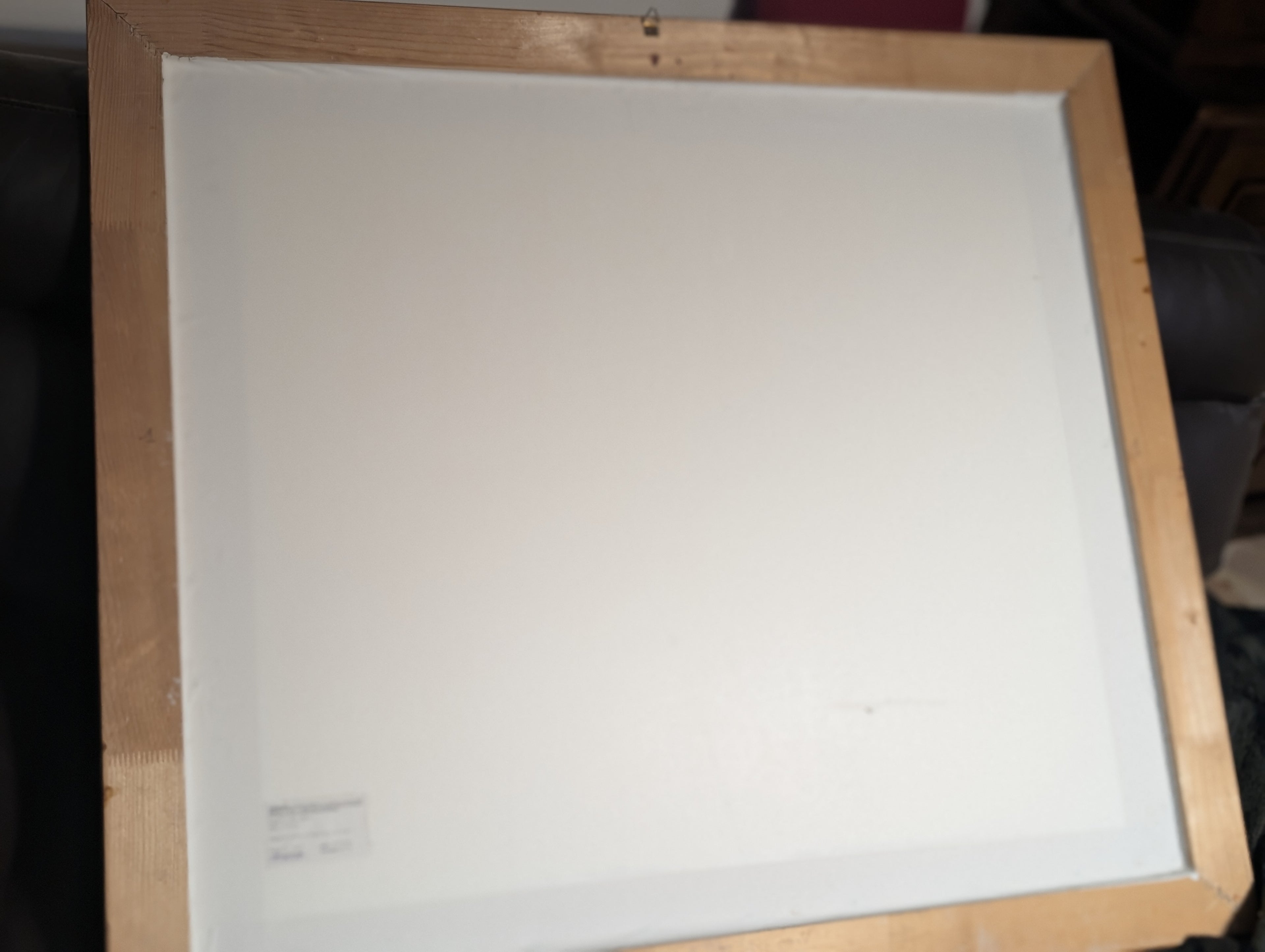 Grafica in rilievo di Bengez Miljenko titolo l'Orologio" . 50x62