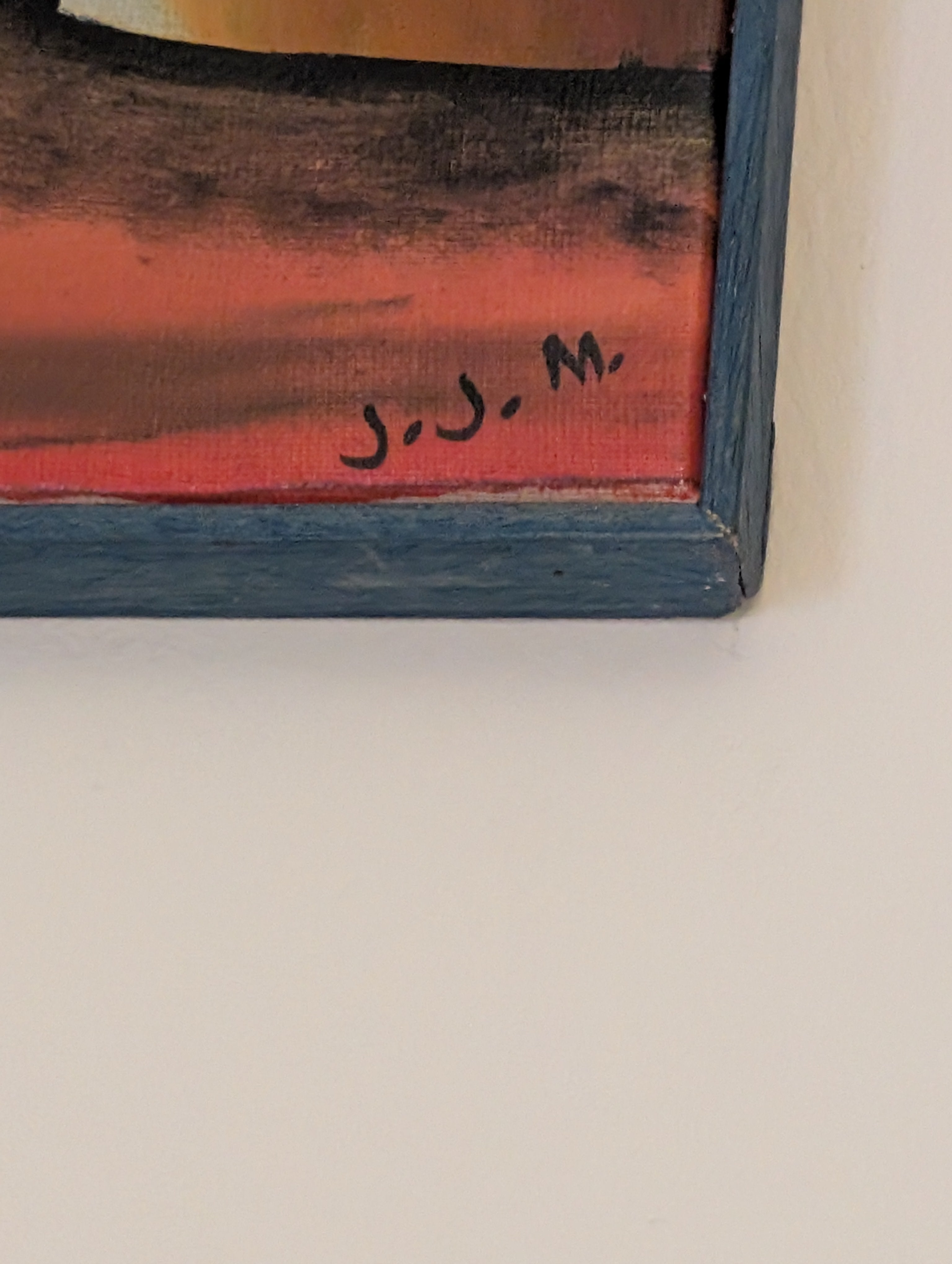 Donne Masai al Lavoro – dipinto Tingatinga, 75×45 cm, J.J.M., Tanzania