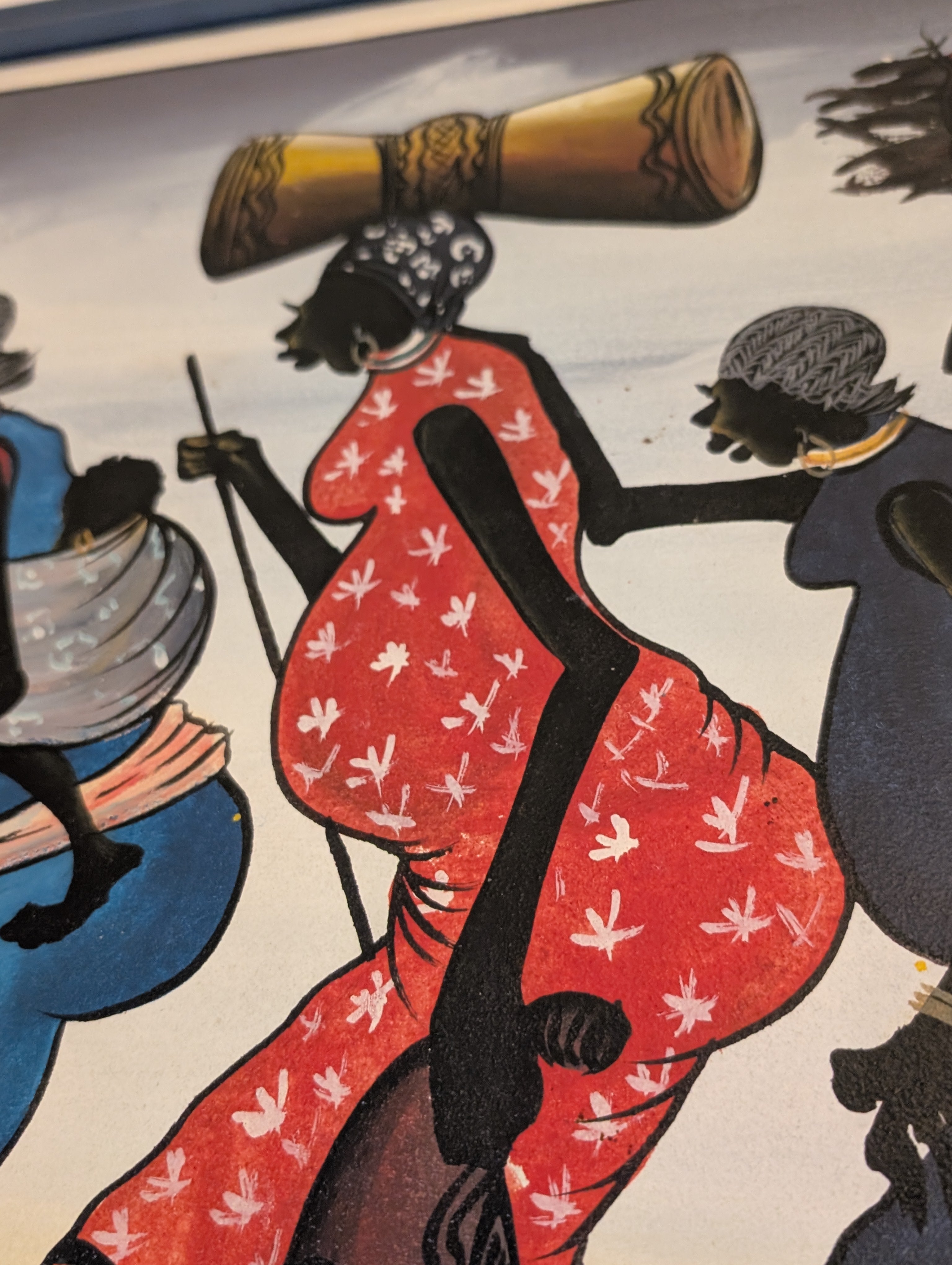 Donne Masai Lavoro - 90x55 cm