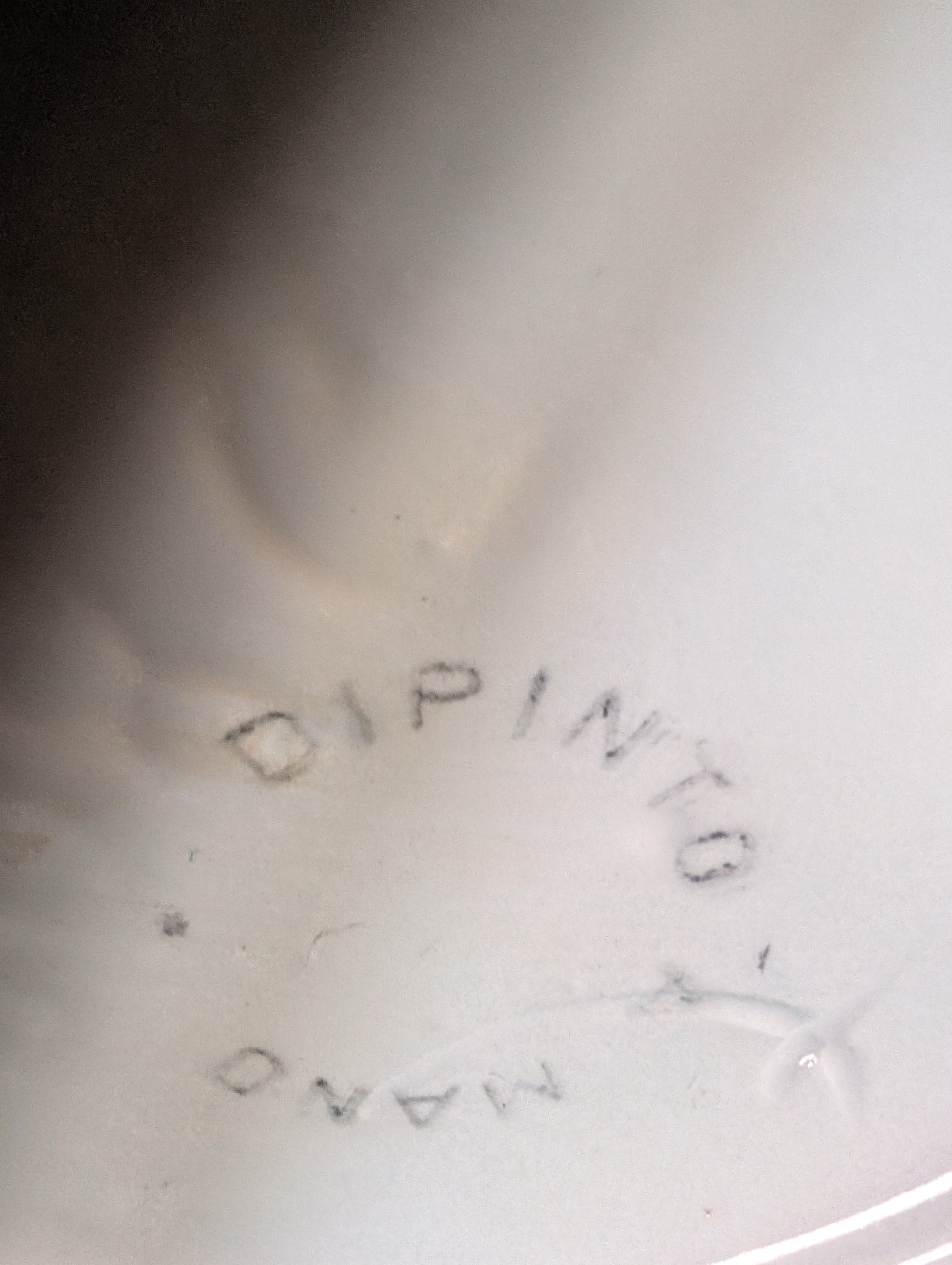 Vaso Caltagirone dipinto a mano – motivo limoni, H.30 cm, artigianato siciliano