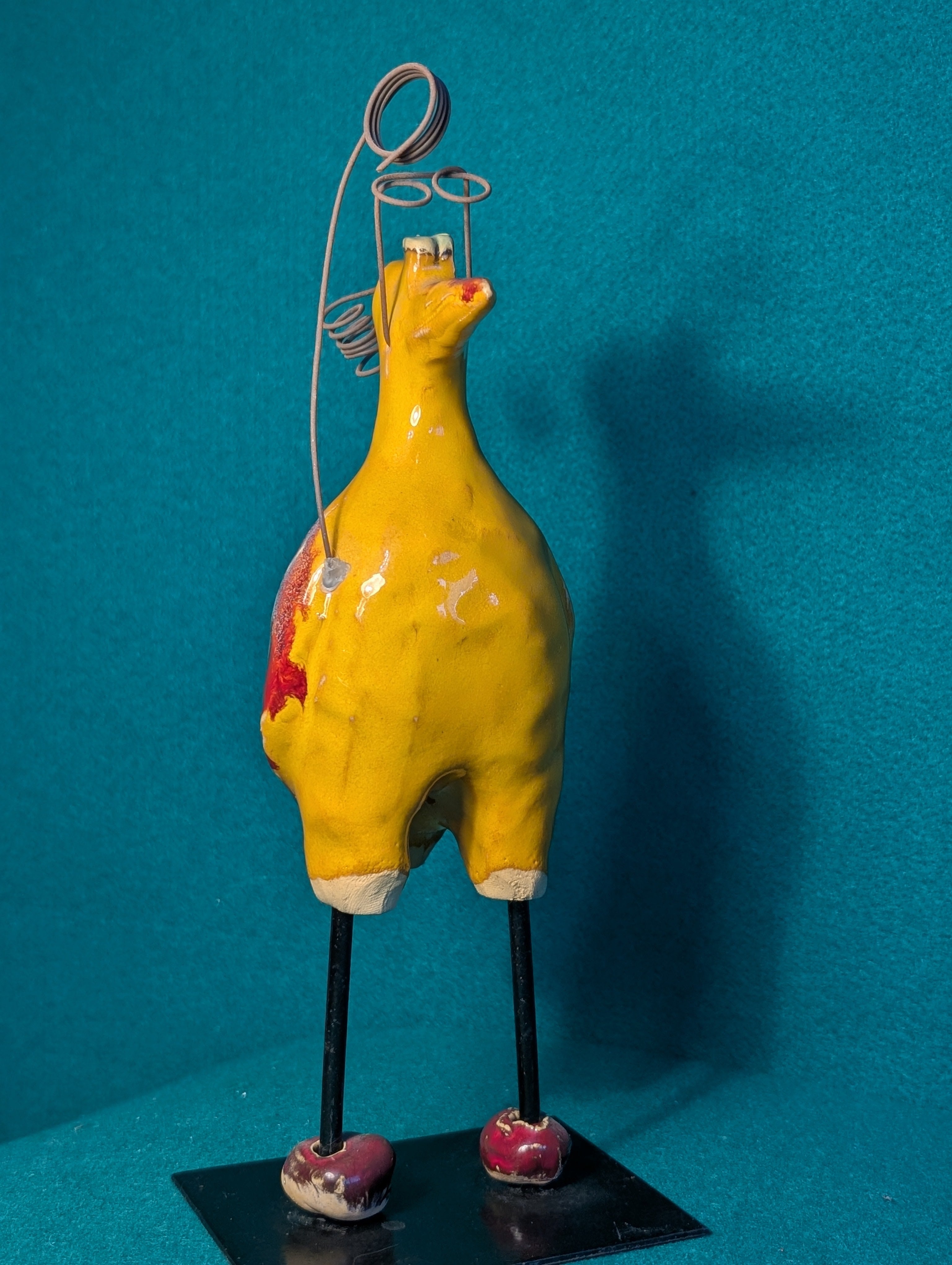 Uccello Giallo - Arte Naïf