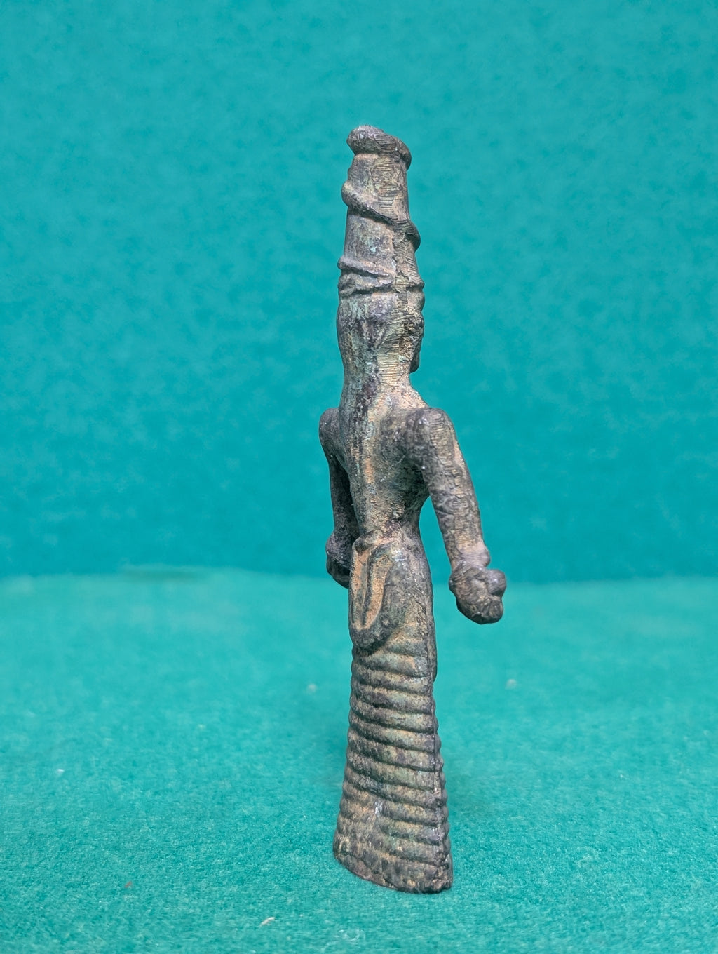 Statuain Bronzo Dea Serpente Minoico