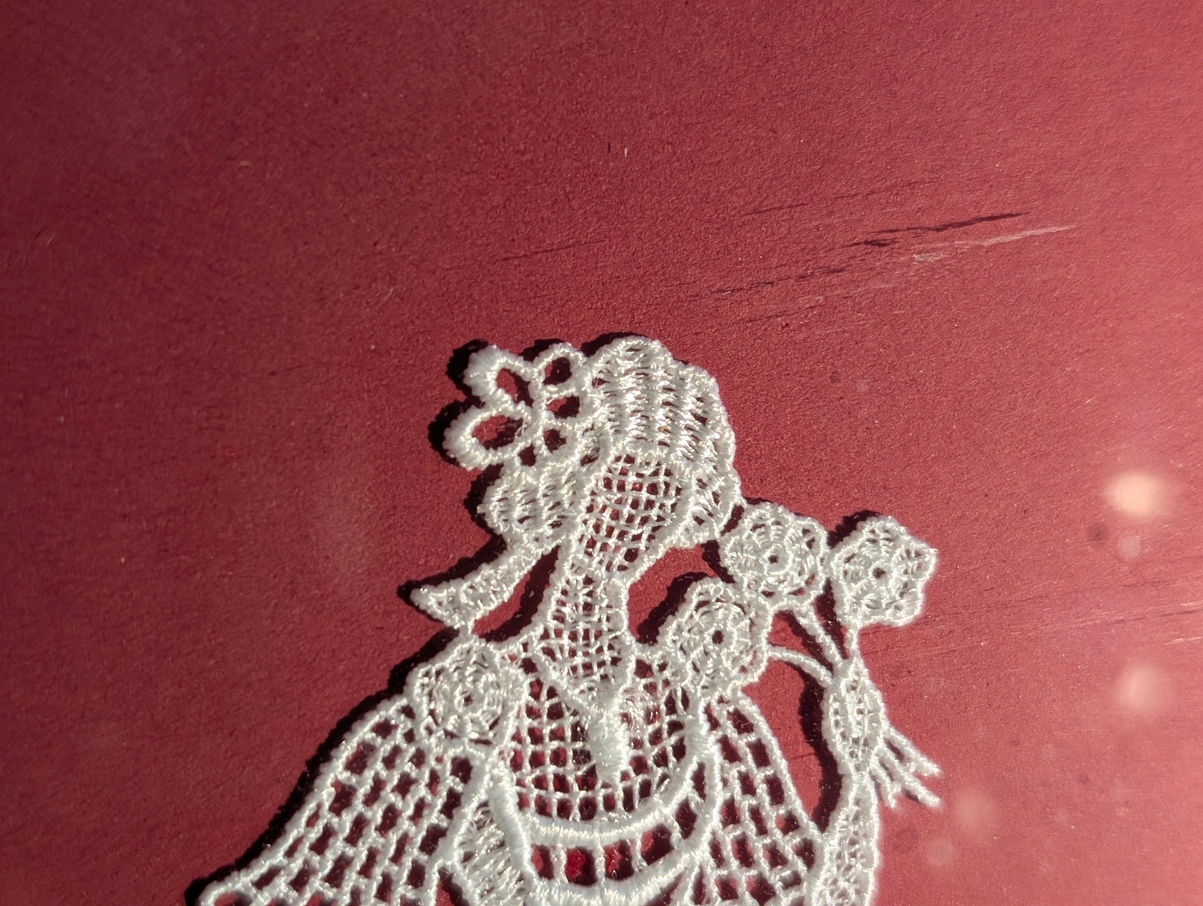 il ballo del Doge in Pizzo di Burano  19 x 22