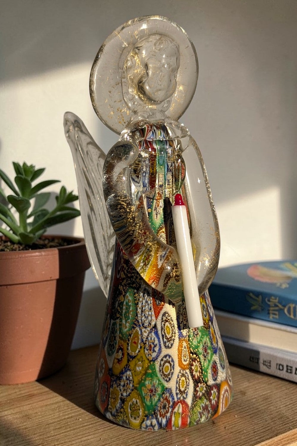 Angelo in Vetro di Murano – Millefiori