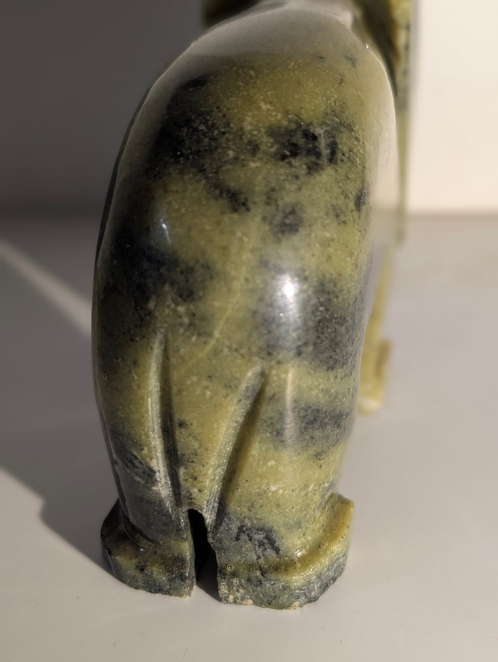 Elefante in Pietra Ollare – Scultura Artigianale