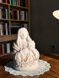 A-07 · Madonna in alabastro bianco