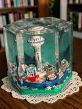 A-02 · Cubo Seattle Space Needle – Souvenir in resina