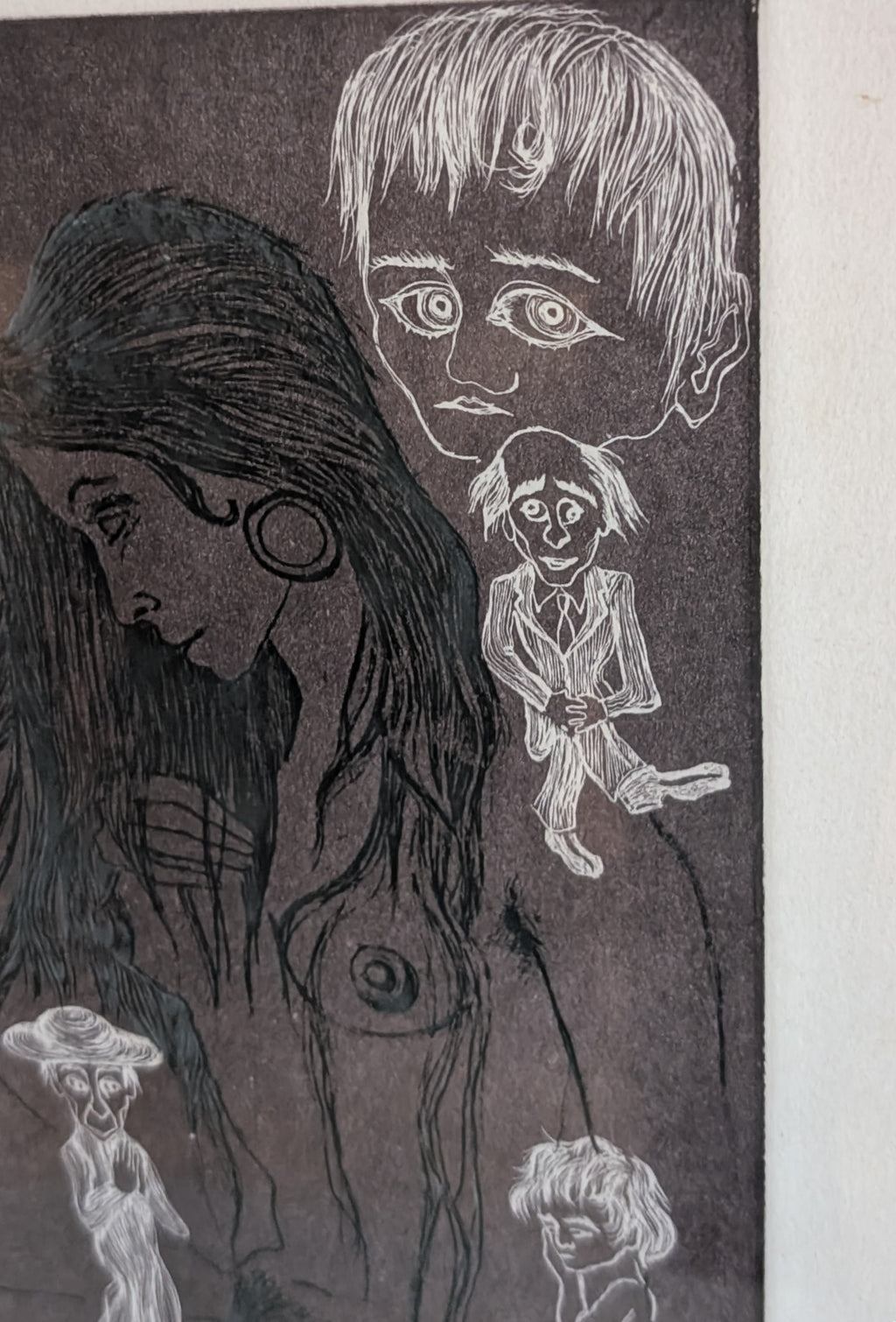 "Questo è un incredibile paese" — Opera grafica di Pippo Fava