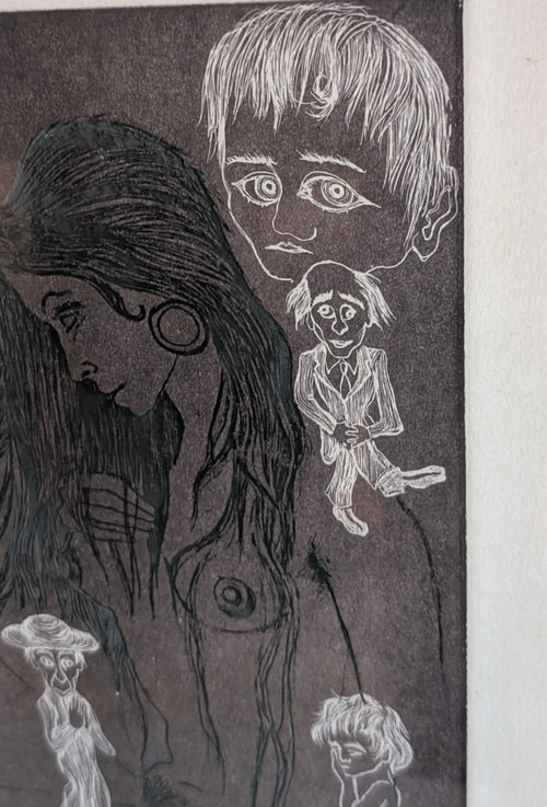 "Questo è un incredibile paese" — Opera grafica di Pippo Fava