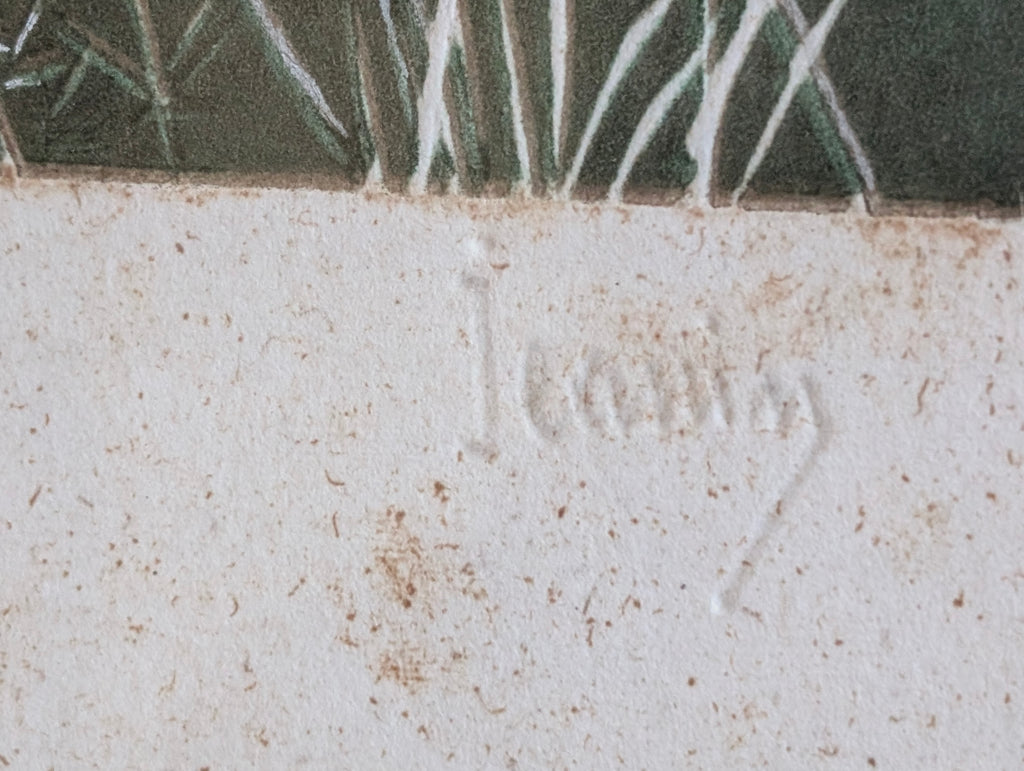 Jeanin – Acquitrino | Stampa Linoleografica Originale
