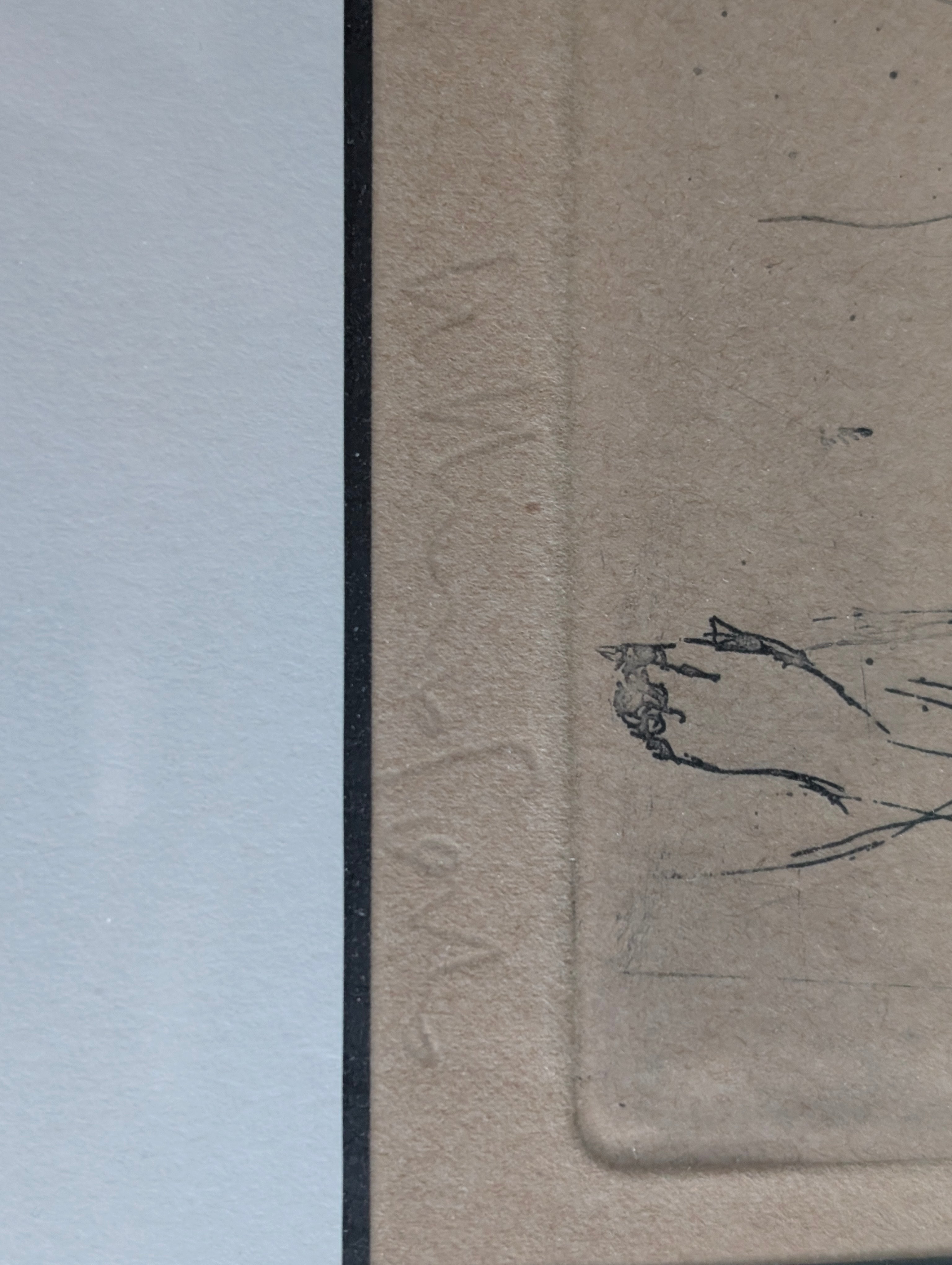 Vittorio Savo – Acquaforte originale su carta