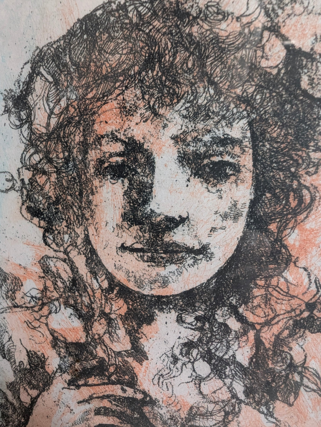 Vittorio Savo – Figure fanciullesche in paesaggio onirico floreale