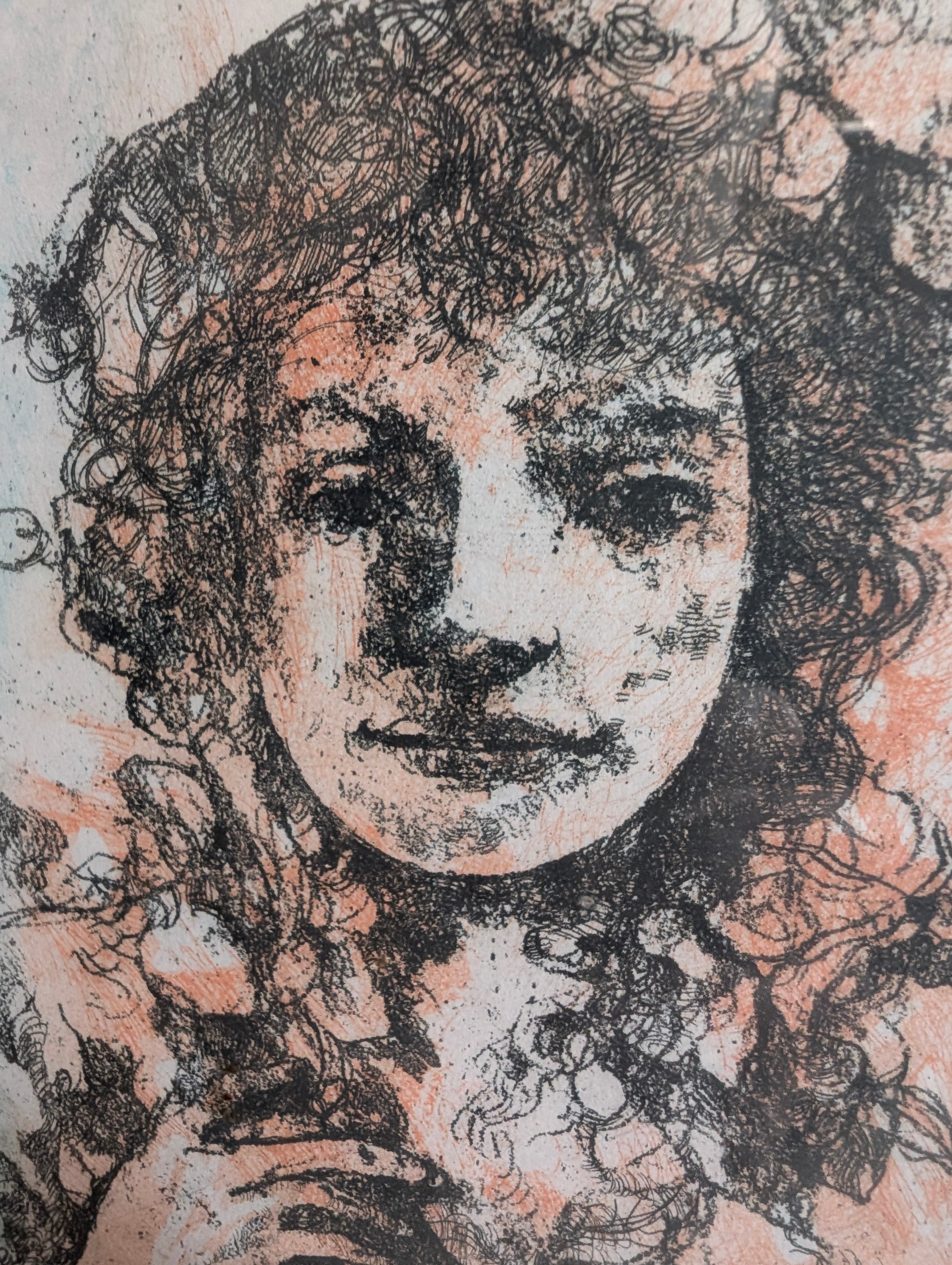 Vittorio Savo – Figure fanciullesche in paesaggio onirico floreale