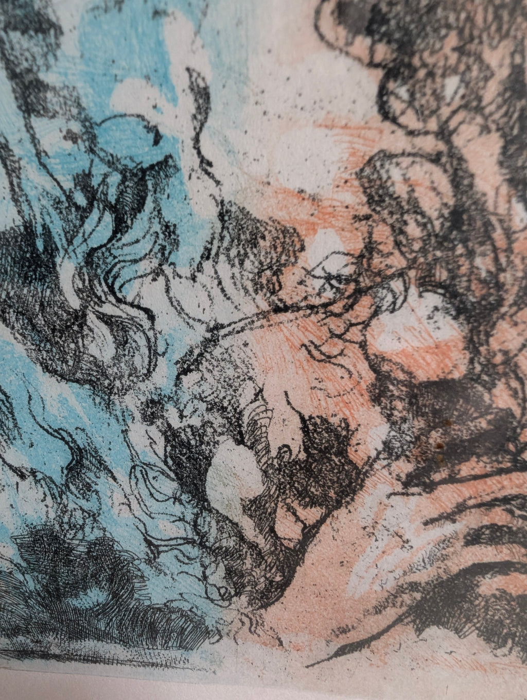 Vittorio Savo – Figure fanciullesche in paesaggio onirico floreale