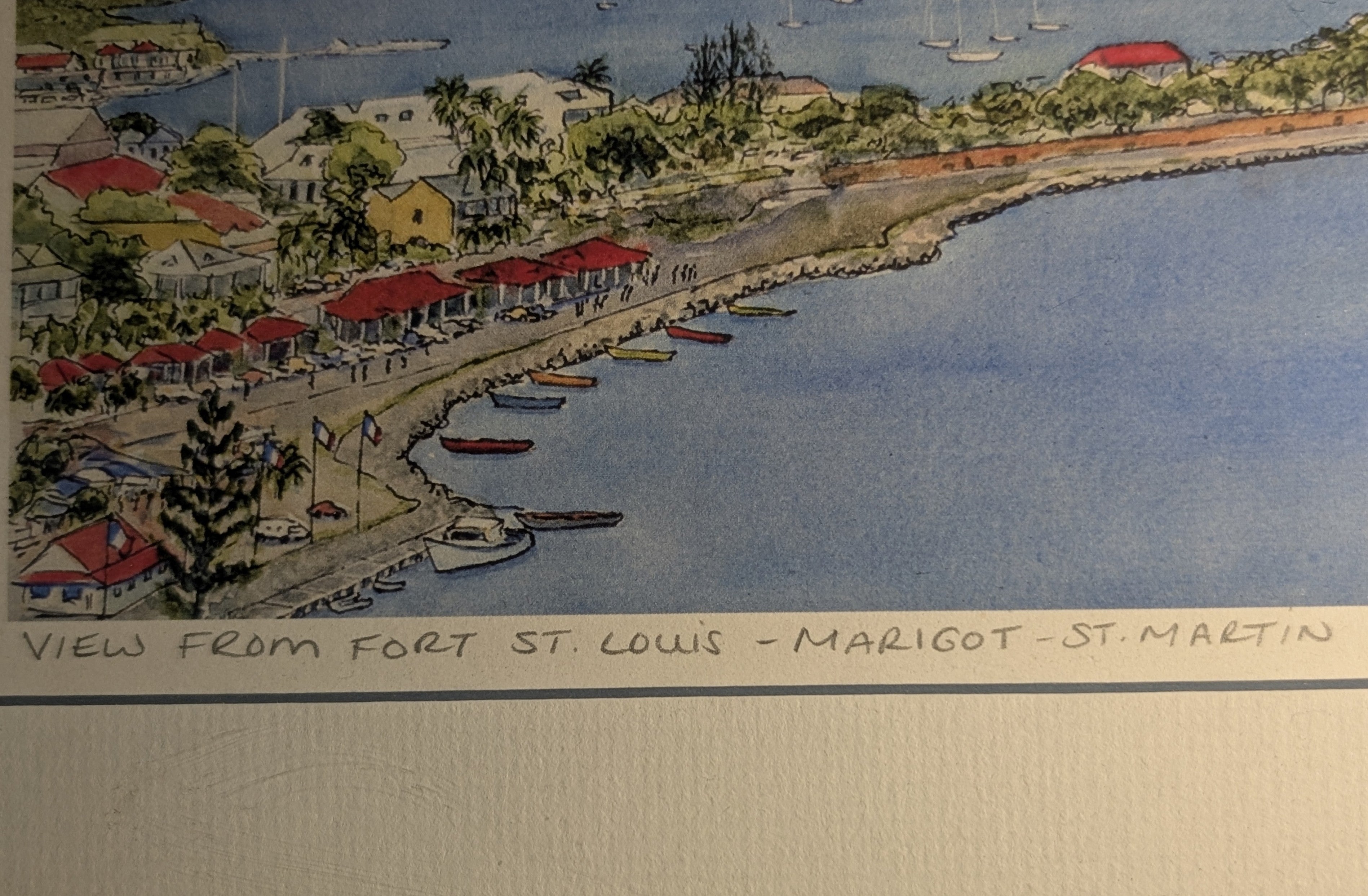 Vista dal Forte St. Louis – Marigot, St. Martin – J. Alex