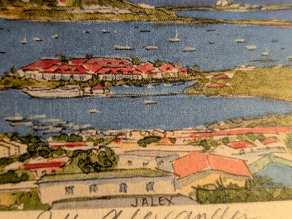 Vista dal Forte St. Louis – Marigot, St. Martin – J. Alex