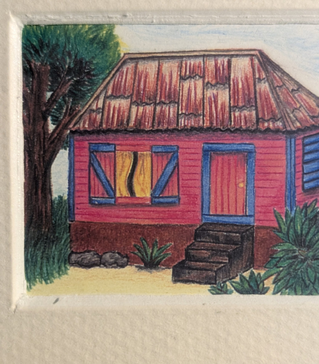 Dominican Impressions – Set di 3 Quadretti con Stampe a Colori