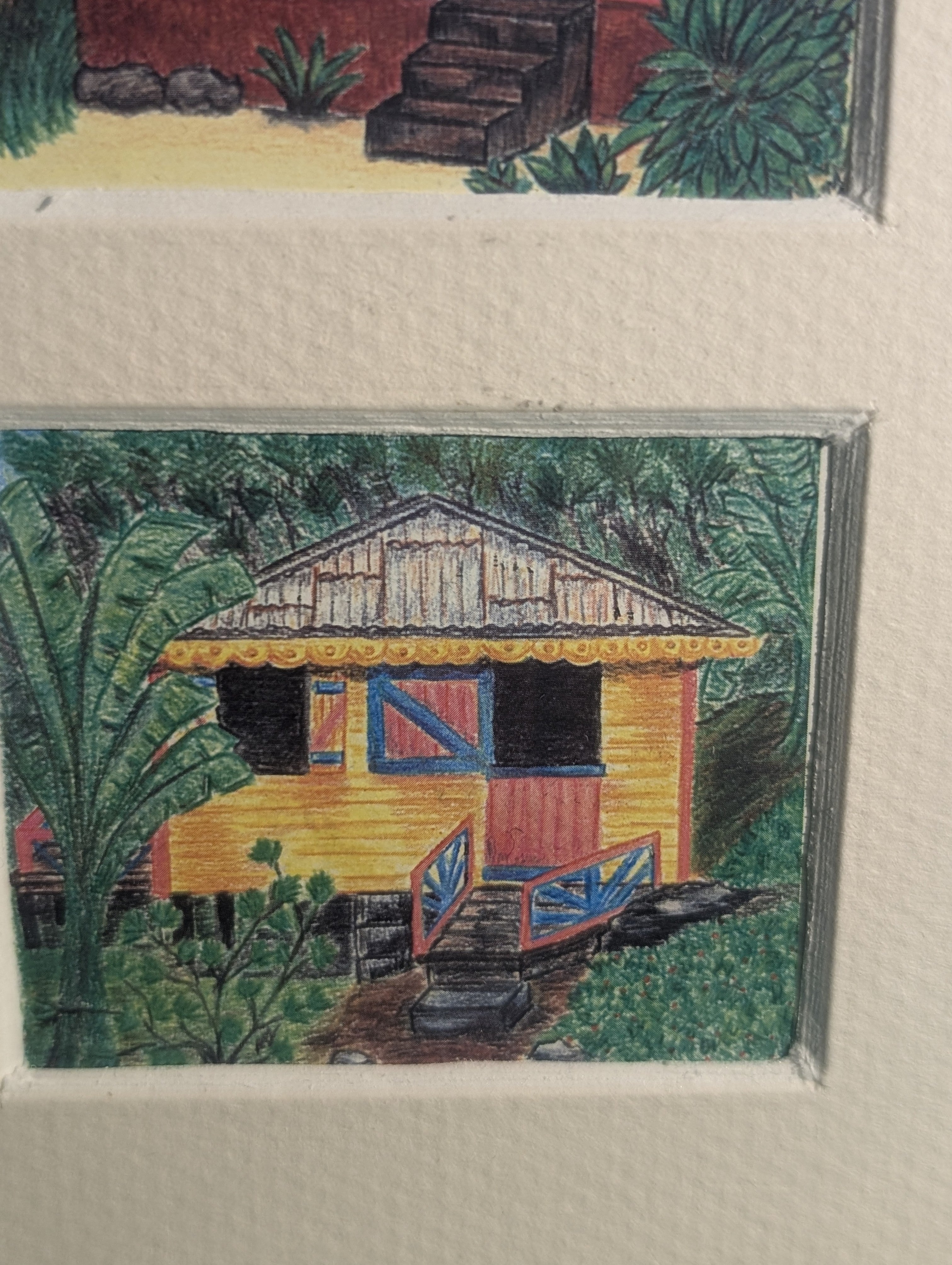 Dominican Impressions – Set di 3 Quadretti con Stampe a Colori