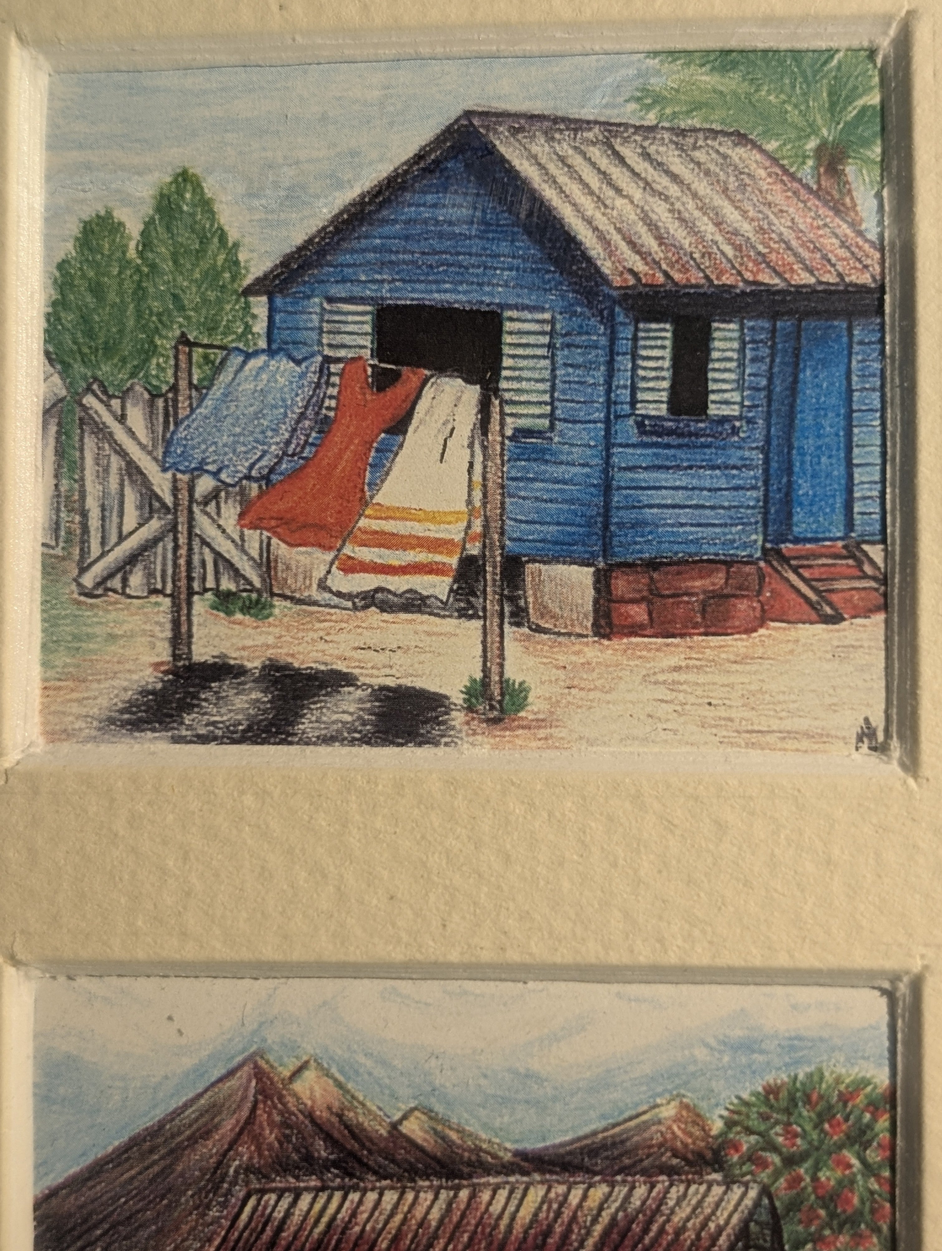 Dominican Impressions – Set di 3 Quadretti con Stampe a Colori