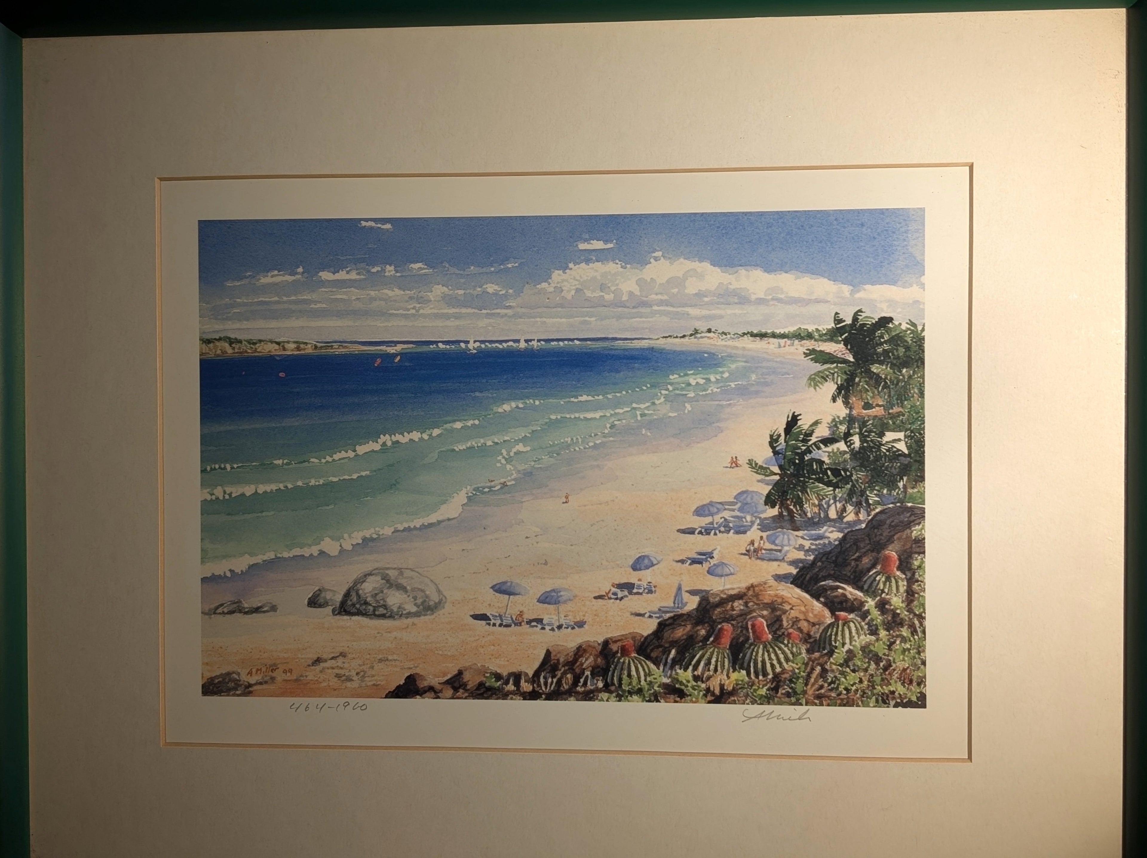 Risveglio ai Caraibi – Stampa a Colori con Firma
