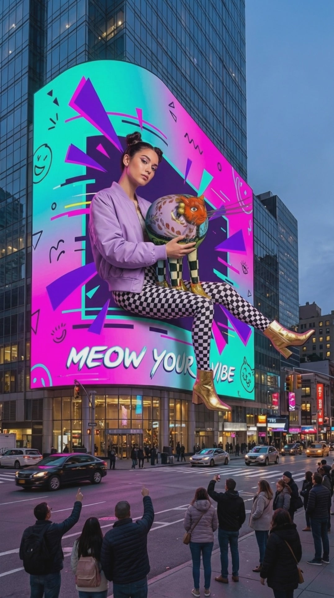 Norma Cat - Decorative Sculpture by Thomas A. Hoffmann Drag Art